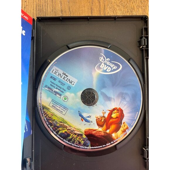 The Lion King DVD 2011 Animated Movie Simba Pumba Disney FastPlay Pre-Owned - Picture 2 of 4